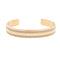 ダニエルウェリントン DANIEL WELLINGTON バングル ブレスレット レディース DW00400012 CLASSIC BRACELET DESERT SAND S ローズゴールド グレー